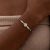 PULSEIRA BRACELETE PRATA 925 APATITA CONCHA MADRE PEROLA - comprar online