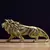 Escultura Leão Dourado - comprar online