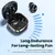 Fones de ouvido Bluetooth sem fio com microfone - Ease Store