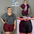 Short meia coxa ginástica semi poliamida