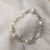 Pulsera plata 925 y perlas naturales