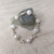 Pulsera plata 925 y perlas naturales
