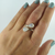 anillo piedra de la luna y plata 925