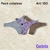 PACK COLALESS X3 DE ALGODON CORINTOS ART PE150