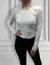 CAMISETA MUJER CUELLO RASO LISA MOI MATI ART 11
