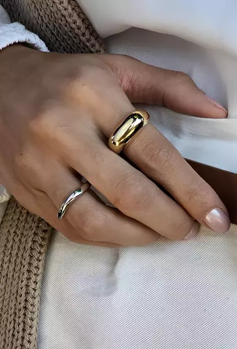 Anel Amanda - Ouro - comprar online