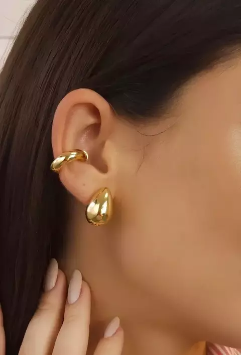 Piercing Fake liso - Ouro - comprar online