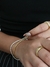 Pulseira Cordão Baiano - Ródio Branco - loja online