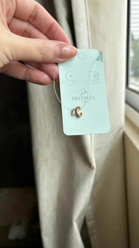 Colar personalizado inicial