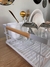 Seca platos metálico blanco - IN Deco Home