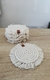 Posa vaso algodón con flecos - IN Deco Home