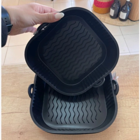 Molde de silicona cuadrado Airfryer