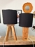 Velador negro pie tripode - IN Deco Home