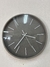 Reloj gris agujas blancas - comprar online