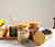 Frasco tapa bamboo con cuchara - comprar online
