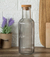 Botella de vidrio con tapa de corcho - comprar online