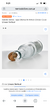Botella de vidrio con tapa de corcho en internet