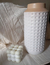 Florero Cerámica Gris y Crema - comprar online