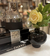 Florero Cuello Angosto Vidrio Negro 12x12 cm - comprar online