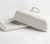 Mantequera porcelana blanca - comprar online