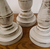 Candelabros de madera torneada x3 - tienda online