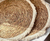 Plato de sitio/individual rústico con flecos - comprar online