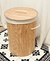 Cesto de bambu para ropa circular - comprar online