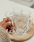 Set de tazas de vidrio x6 acora en internet