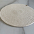 Plato de sitio algodón blanco con detalles en dorado - IN Deco Home