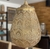 Lampara chapa calada Dorada - comprar online