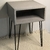 Mesa de luz gris - comprar online