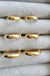 Brinco Trio Argolas Finas Clássicas Folheado a Ouro 18k (3 Tamanhos)