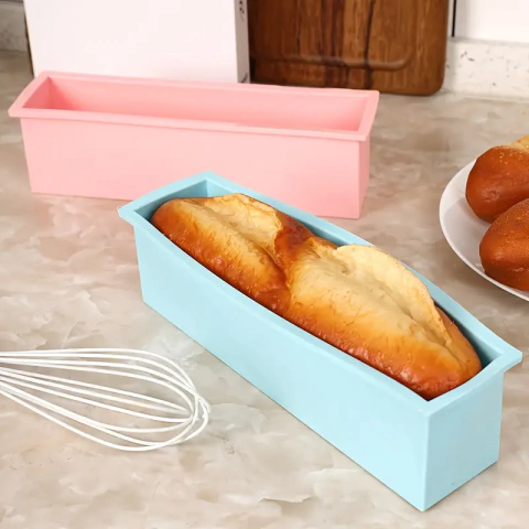 Molde de Silicona Rectangular Liso