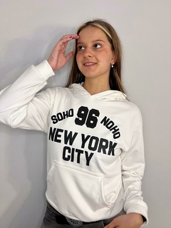 HOODIE NY - CHICAGO - Cocoa
