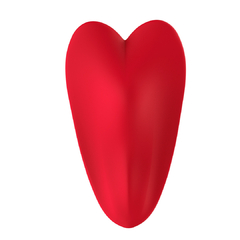 Vibrador de Calcinha com Imã Formato de Coração via Aplicativo