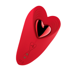 Vibrador de Calcinha com Imã Formato de Coração via Aplicativo - Sensia