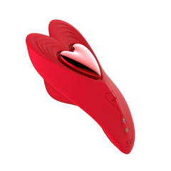 Vibrador de Calcinha com Imã Formato de Coração via Aplicativo - loja online