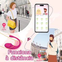 Vibrador de Calcinha com Aplicativo na internet