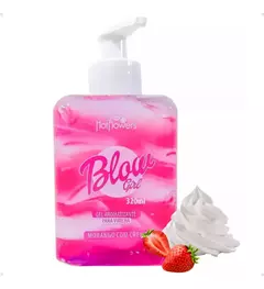 Gel Aromatizante Beijável Para Virilha Blow Girl 320ml Hot Flowers na internet
