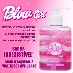 Gel Aromatizante Beijável Para Virilha Blow Girl 320ml Hot Flowers - loja online