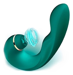Vibrador com Pulsador e Línguinha para Clitóris - comprar online