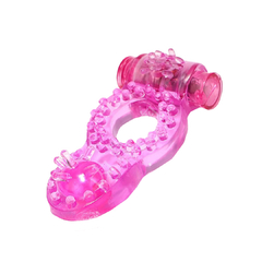 Anel Peniano com Vibrador e Estimulador para Clitóris e Ânus - comprar online