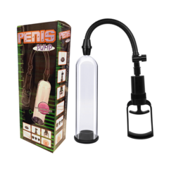 Bomba Peniana Manual com 3 Encaixes e Vagina