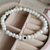 Pulsera ojo turco blanco