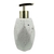 Kit lavabo Rochedo branco com coração - Cinza Nobre