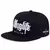 Imagem do Eleve seu estilo com o boné bordado Thuglife para adultos! Este chapéu Snapback ajustável combina conforto e atitude, perfeito para quem quer se destacar.