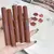Imagem do Conjunto de cinco esmaltes labiais de chocolate Mist batom fosco menina estudant