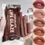 Conjunto de cinco esmaltes labiais de chocolate Mist batom fosco menina estudant - loja online