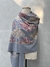 Pashmina Bordada toque de lã