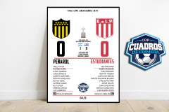 ESTUDIANTES FINAL COPA LIBERTADORES 1970 - Cuadros de primera